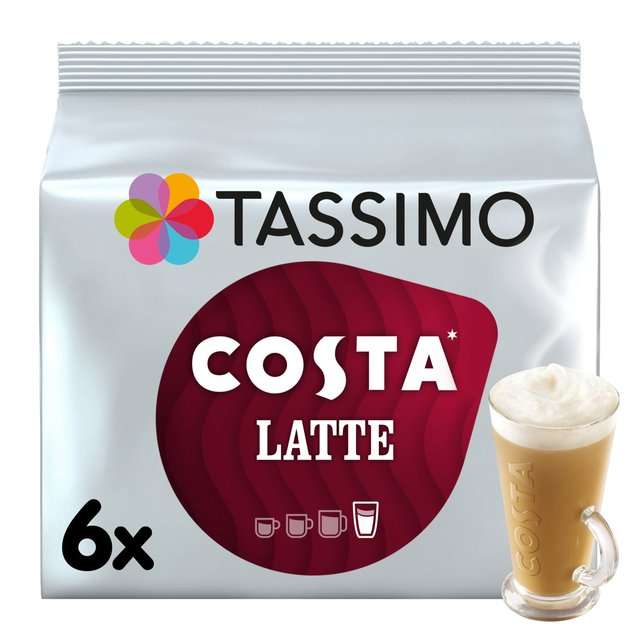 Tassimo Costa latte 6pk RTC £1.20 @ Tesco Yorkgate Belfast