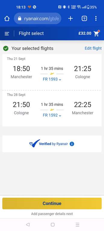 Return Flights To Cologne, Germany From Manchester 21-28 September 2023