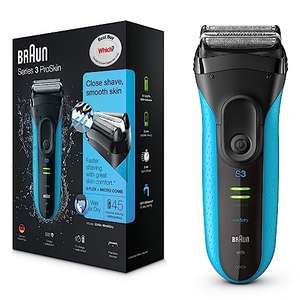 Braun Series 3 ProSkin Electric Shaver, Electric Razor For Men With Pop Up Precision Trimmer, Sensitive Blades, Wet & Dry,