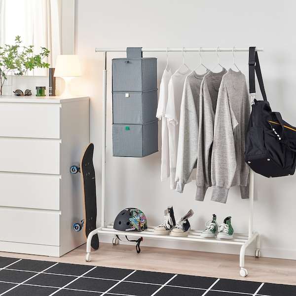 Hanging storage with 3 compartments - £3- selected stores - free collection / in store @ IKEA