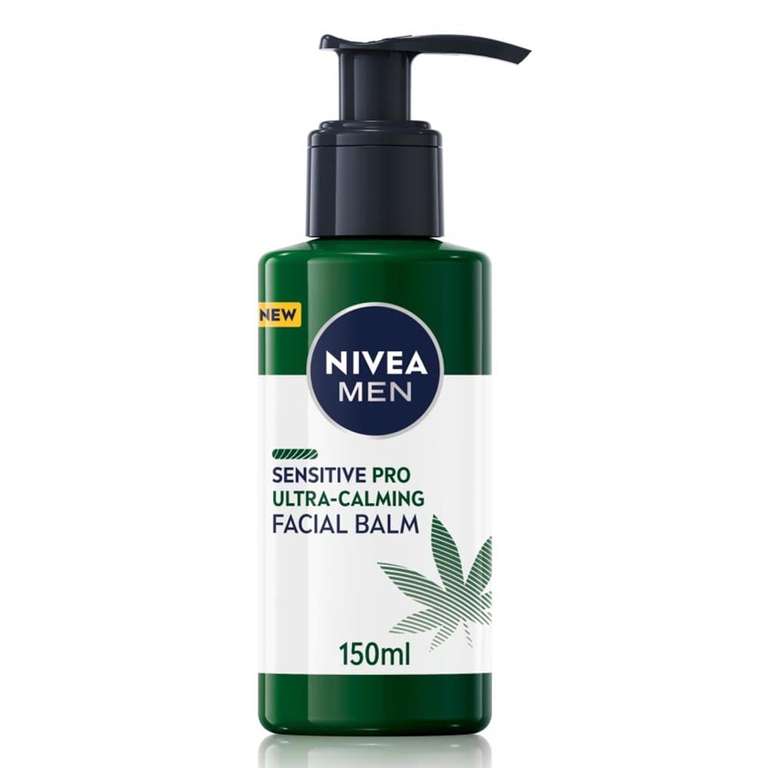 Nivea Men Sensitive Pro Ultra Calming After Shave Balm with Hemp Oil 150ml £5.50 + Free Collection @ Wilko