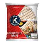 Deli Kitchen Plain Tortillas/white & wheat/Chargrilled 59p Cashback via Shopmium App