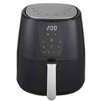 Tefal Easy Fry Max Digital Air Fryer, 5L, 10in1, Uses No Oil, Air Fry,  Extra Crisp, Roast, Bake, Reheat, Dehydrate, 6 Portions, Non-Stick,  Dishwasher Safe Baskets, Black EY245840 : : Home 