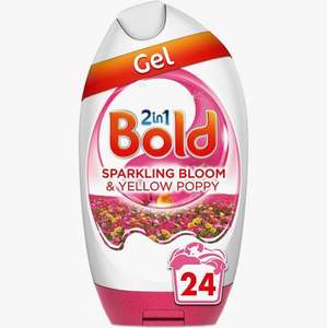 Bold wash gel 24 washes lavender&camomile/sparkling bloom&yellow peony £2 at Tesco Chester