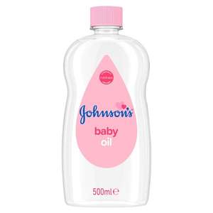 Johnson's Baby Oil 500Ml - £1.45 @ Tesco