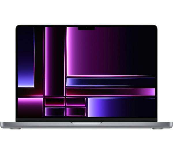 Apple MacBook Pro, Apple M2 Pro Chip 10-Core CPU, 16-Core GPU, 16GB RAM, 512GB SSD, 14 Inch in Grey or Silver at checkout