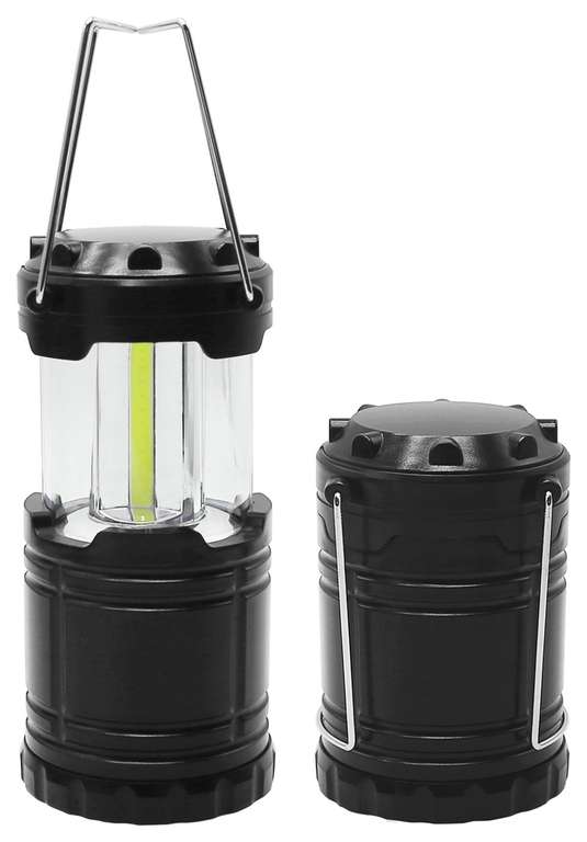 Pro Action 300L Collapsible COB LED Camping Lantern Set - £7 + Free Click and Collect @ Argos