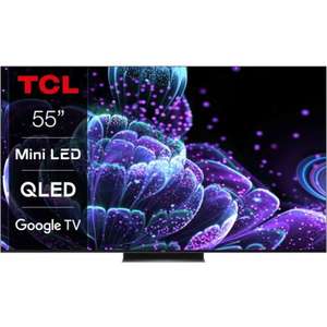 TCL C83K 55C835K Mini LED 4K HDR Smart Google TV - w/Code , Sold By Mark's Electrical