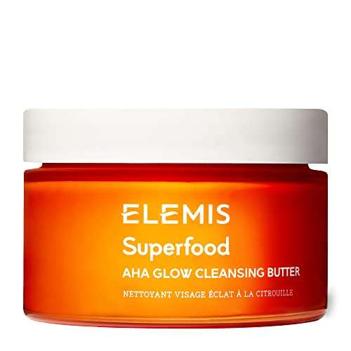 Elemis Superfood AHA Glow Cleansing Butter, Sulfate Free Facial Cleanser 90ml - £20.39/£18.35 with Subscribe & Save @ Amazon