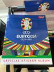Free TOPPS Euro 2024 sticker album at Stockport Extra