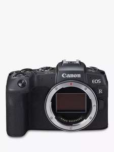 Canon EOS RP Compact System Camera £734.30 + £65 cashback via redemption @ John Lewis & Partners