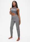 Love Yourself Wildly Joggers - Light Grey X-Small