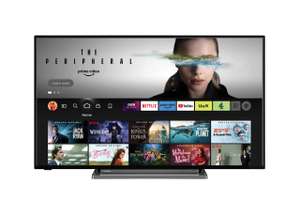 Toshiba UF3D 50 Inch Smart Fire TV 126 cm (4K Ultra HD, HDR10, Freeview Play, Prime Video, Netflix, Alexa voice control, HDMI 2.1)