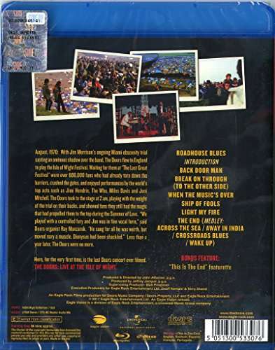 The Doors Live At Isle of Wight Festival 1970 Blu ray at checkout
