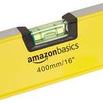 Amazon Basics 40.6 cm Shock Resistant Aluminum Alloy Magnetic Spirit Level Plumb/Level/180 90 45-Degree Bubbles £8.32 @ Amazon