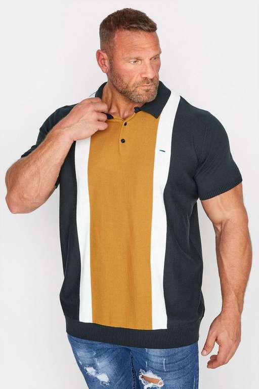 BadRhino Knitted Polo Shirt - £4.99 + free delivery with voucher code @ Debenhams / Sold and delivered by Yours Clothing