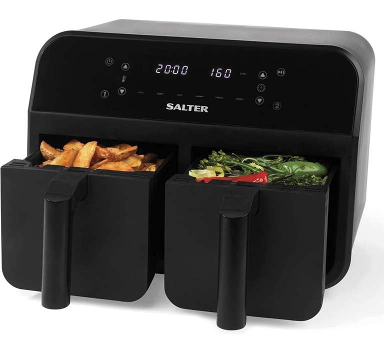 SALTER EK4750 Dual Air Fryer - £149 @ Currys