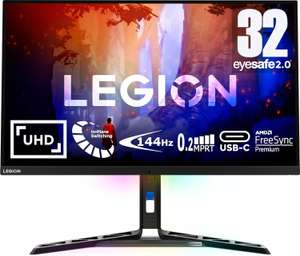 Lenovo Legion Y32p-30 32" Gaming Monitor ( 4K / 144Hz / FreeSync Premium / HDMI 2.1 / USB-C 3.2 / KVM ) My John Lewis price with code