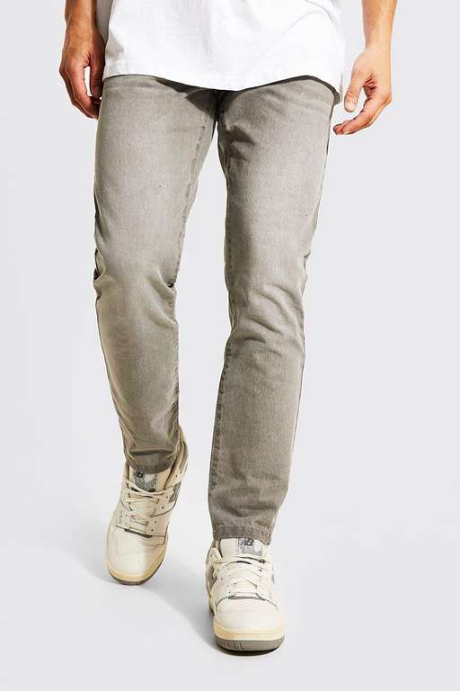 Mens Slim Rigid Jeans Contains Recycled 