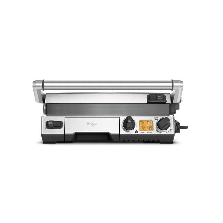 The Sage Smart Grill Pro with Built-in Temp Control Probe, Brushed Stainless Steel £179.95 @ Sage appliances