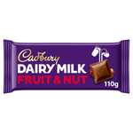 Cadbury's Dairy Milk Fruit and Nut 95g - Instore Worcester