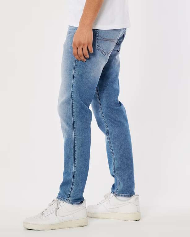 Hollister Medium Wash Athletic Skinny Jeans (Waist 26-40) - £15.60 Member Price + Free Click & Collect @ Hollister