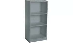 Habitat Maine Narrow & Short Bookcase - Grey £10 click and collect @ Argos Extremely Store Specific