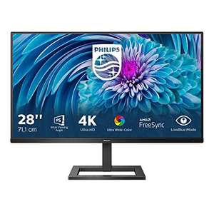 Philips 288E2A - 28 Inch 4K Monitor,60Hz, 4ms, IPS, AMD Freesync, Speakers, Flickerfree, Smart Image (3840 x 2160 , 300 cd/m², HDMI/DP)