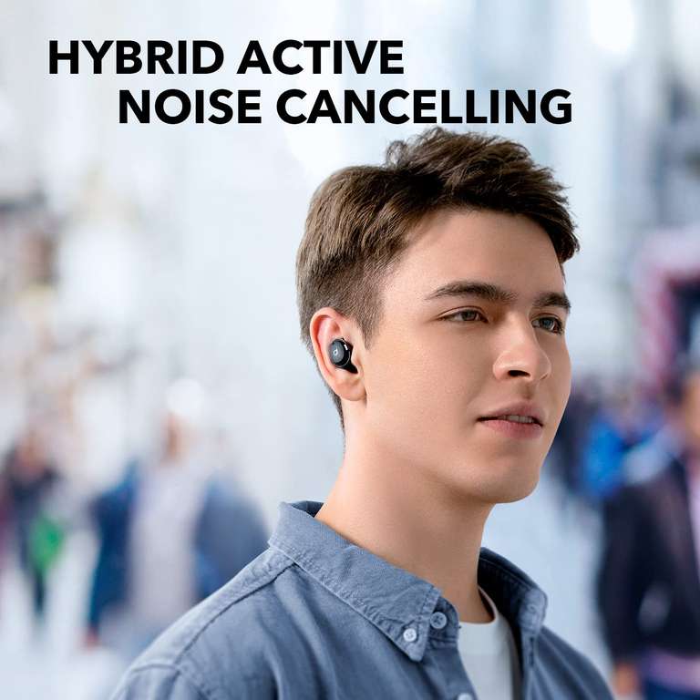 Soundcore by Anker A3i Noise Cancelling Earbuds, Hybrid ANC - Sold By AnkerDirectUK FBA