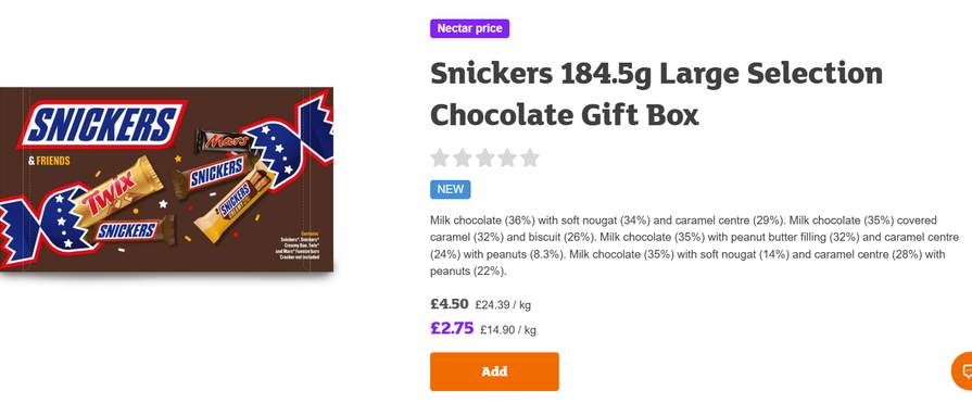 Chocolate Selection Boxes £2.75 at Sainsbury's | Hotukdeals