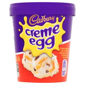 Cadburys Creme Egg Ice Cream 480ml 82p Instore @ Coop Bridge of Earn