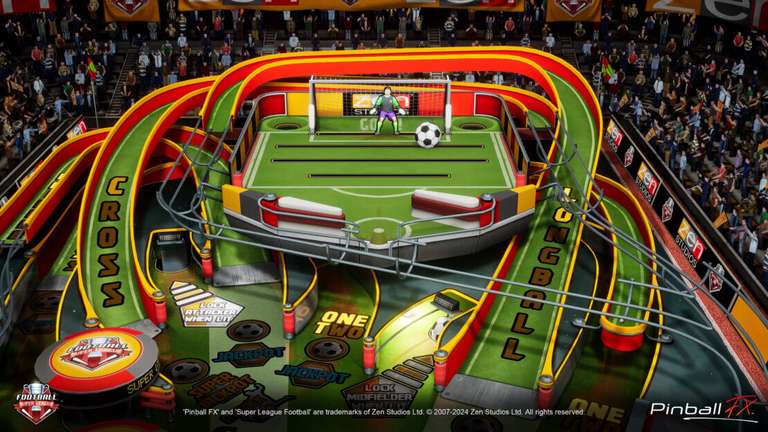 Pinball FX: Super League Football DLC - Free to keep during 30 days on PC (Steam/Epic Games) and 7 days on PS5 & PS4, Xbox & Nintendo Switch