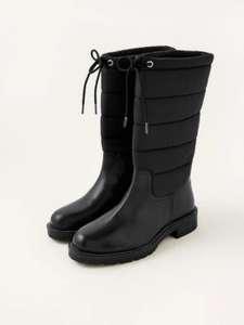 Quilted Leather Boots Black - £24 (Free Click & Collect) @ Monsoon