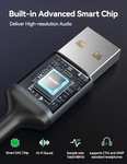 TECKNET USB to 3.5mm Jack Audio Adapter, Sold By TECKNET FBA