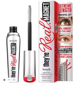Free Benefit They're Real Magnet Mascara when you buy two full size Benefit products @ Boots