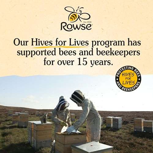 Rowse Honey Squeezy bottle, 100% pure & natural, Large size, 680g