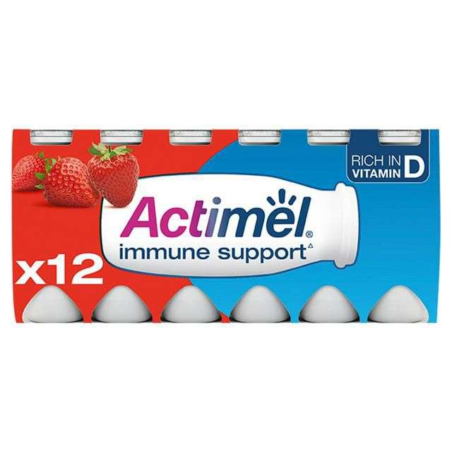 Actimel Strawberry 12 pack (Instore Cleethorpes)