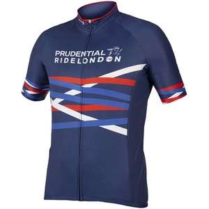 ENDURA RideLondon Mens Jersey (S-XXL) or Womens (S/M/L) £9 plus caps/socks £3 each + £5 delivery @ Evans Cycles