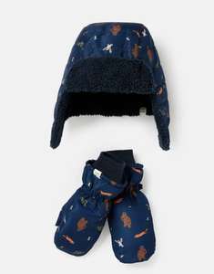 Joules Boys Gruffalo Forager Showerproof Hat & Mitten Set - £11.95 + free delivery @ Joulesoutlet / eBay
