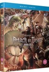 Attack on Titan Complete Season 3 Blu Ray £24.99 (Free Postage over £20) at HMV