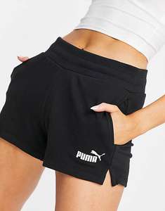 Puma Essentials sweat shorts in black - £12 + £4 Delivery @ ASOS