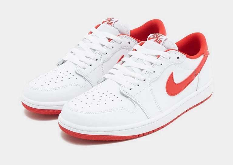 Air Jordan 1 Low '85 OG 'University Red' Trainers - Free Delivery/C&C