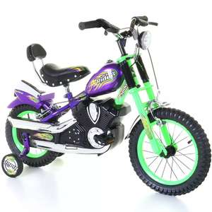 Spike Chopper 14 inch Wheel Size Kids Beginner Bike - Free Click & Collect - Possible Extra £5 off With Marketing Email Sign-up Code