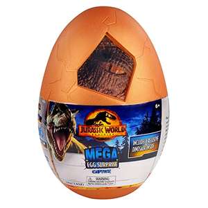Jurassic World Captivz Dominion Mega Egg Mega Fun With Pop n Lock Dinosaur Toys