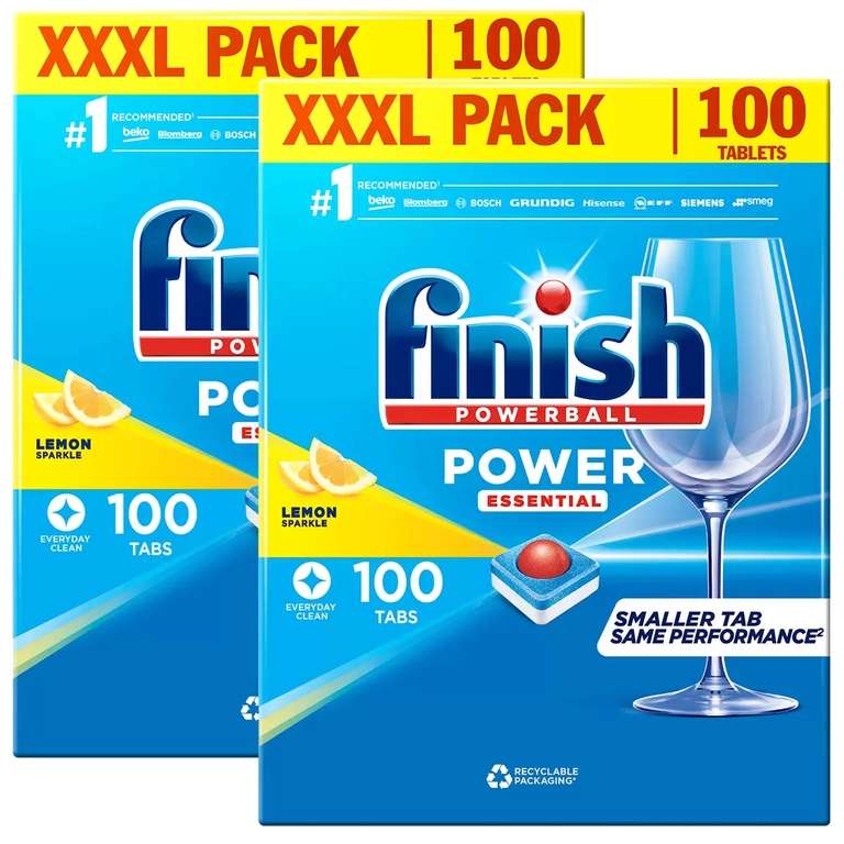 7p Per Wash. 200 Finish Powerball All In One Dishwasher Tablets (Warehouse Only)