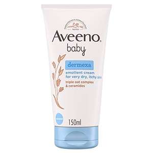 AVEENO Baby Dermexa Emollient Cream 150 ml, Packaging May Vary £3.80 / £3.42 Subscribe & Save @ Amazon