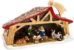 Villeroy & Boch Toy’s Memory Scene, Decorative Nativity Set for Under Your Christmas Tree, Hard-Paste Porcelain, Multi-Coloured