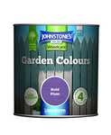 Johnstone’s Garden Colours Bold Plum Exterior Wood Paint 1L - £5.50 @ Amazon