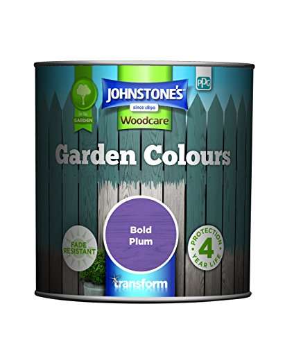 Johnstone’s Garden Colours Bold Plum Exterior Wood Paint 1L - £5.50 @ Amazon