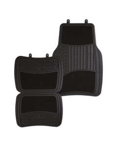 Michelin Rubber & Carpet Car Mats - 2 x Front mats, 2 x Rear mats, Heavy duty - £6.99 + £3.95 Delivery @ Aldi